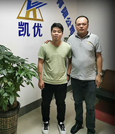 感謝自動化設(shè)備行業(yè)趙總對華企立方的信任與認可，必牢記使命，不計成本服務(wù)客戶，做良心企業(yè)。
