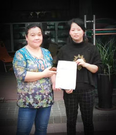 感謝不銹鋼行業(yè)肖小姐百般對比后堅(jiān)決選擇與華企立方合作，我們必牢記使命，盡一切能力幫助企業(yè)網(wǎng)絡(luò)營銷落地，做良心企業(yè)。